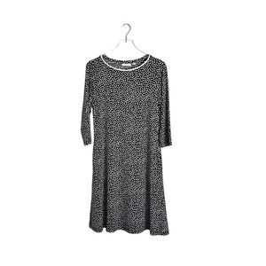 Susan Graver lightweight summer dress three-quarter sleeve size small